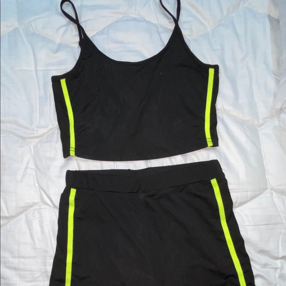 Biker Shorts and Top Set | Never Worn